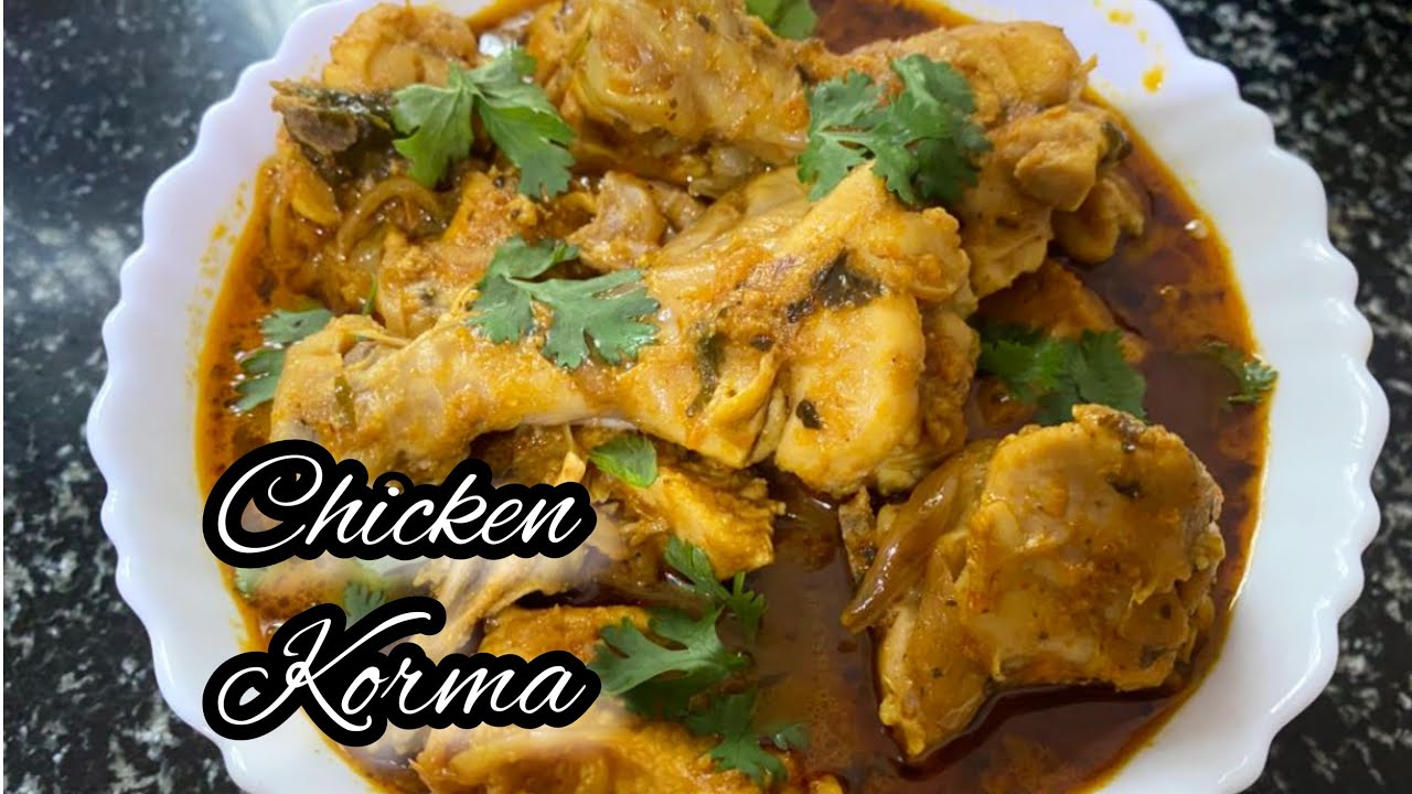 Simple Chicken Korma Recipe Quick Easy Chicken Korma Recipe