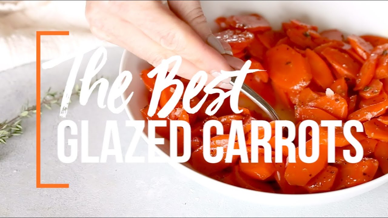 Simple Delicious Glazed Carrots Youtube