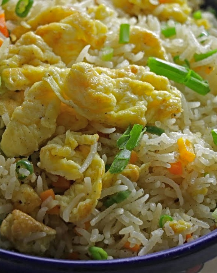 Simple Egg Fried Rice At Home Egg Fried Rice Fried Rice Tasty