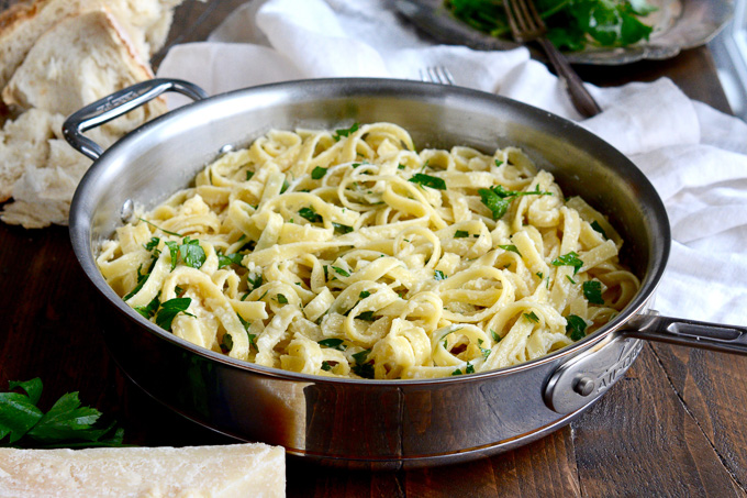 Simple Fettuccine Alfredo Recipe How To Make Simple Fettuccine Alfredo