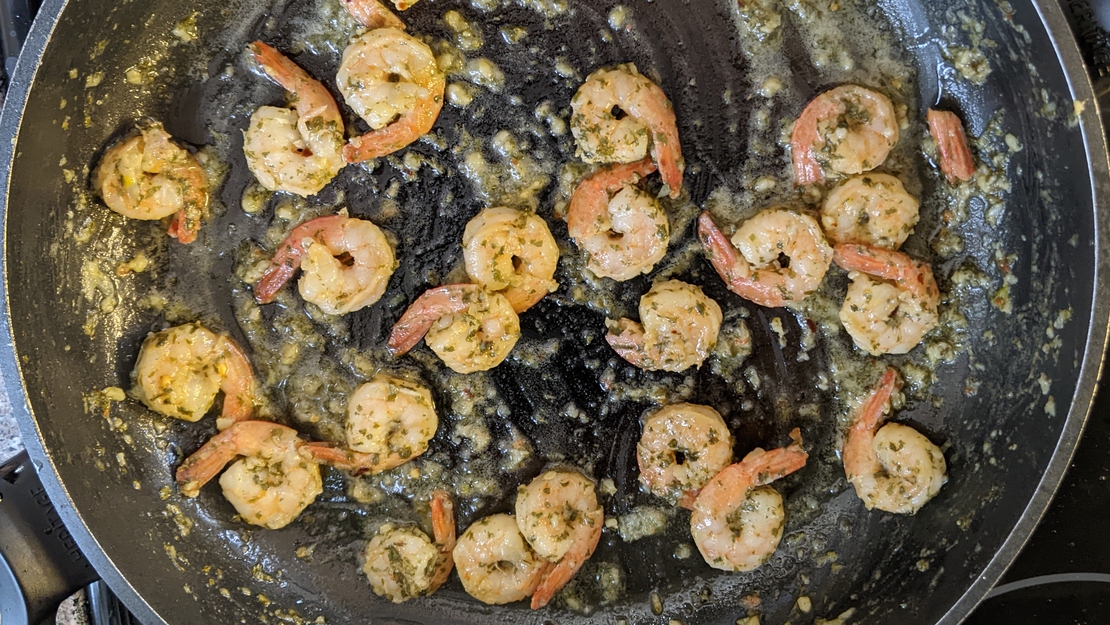 Simple Garlic Shrimp Cooking With Hart