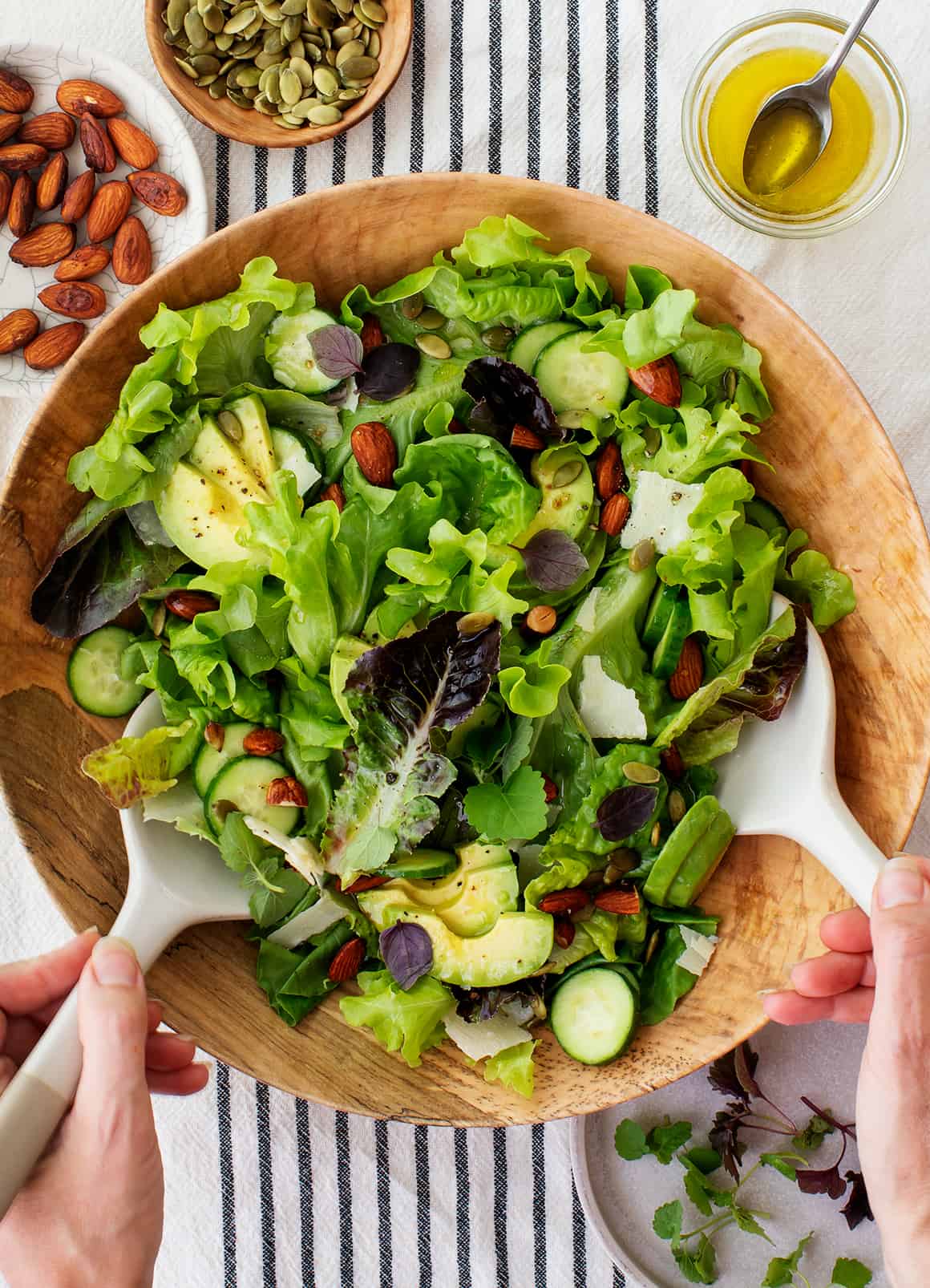 Simple Green Salad Recipe Love And Lemons