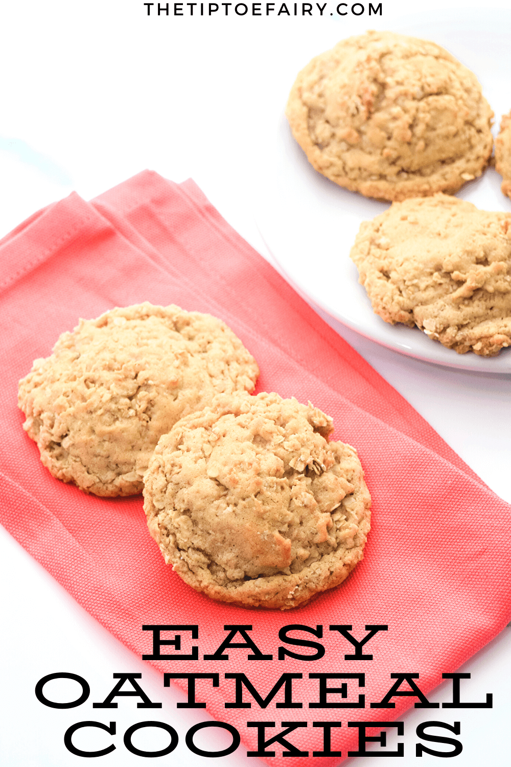 Simple Oatmeal Cookies Are A Delicious Treat For After Dinner Or Even