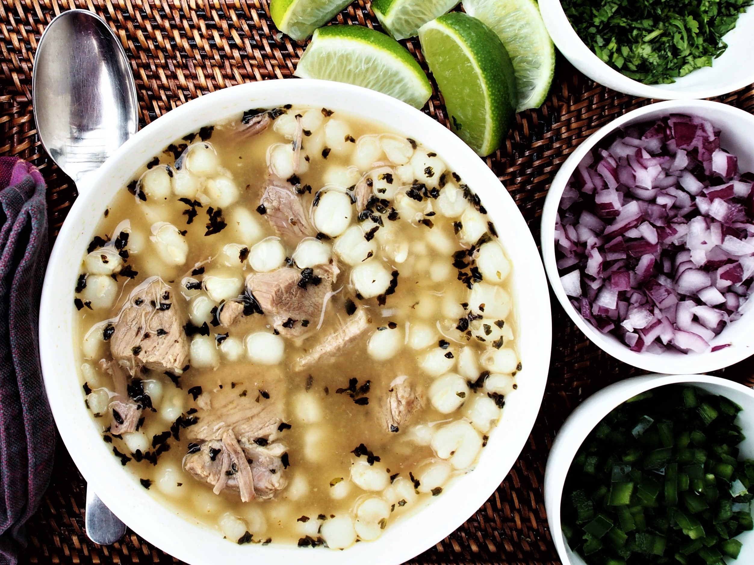 Simple Pork Posole The Weathered Grey Table