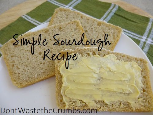 Simple Sourdough Bread Recipe Based Off Nourishing Traditions