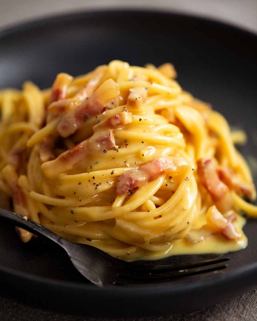 Simple Spaghetti Carbonara Recipe