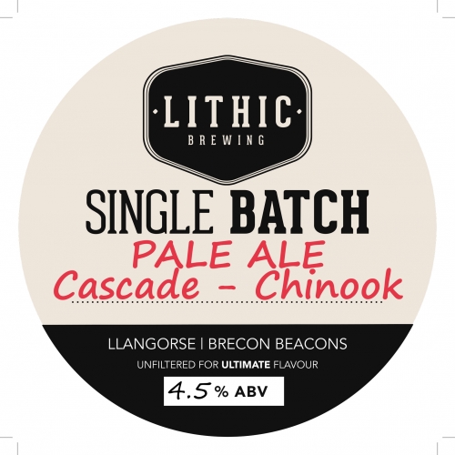 Single Batch Pale Ale Cascade Chinook Lithic Brewing Untappd