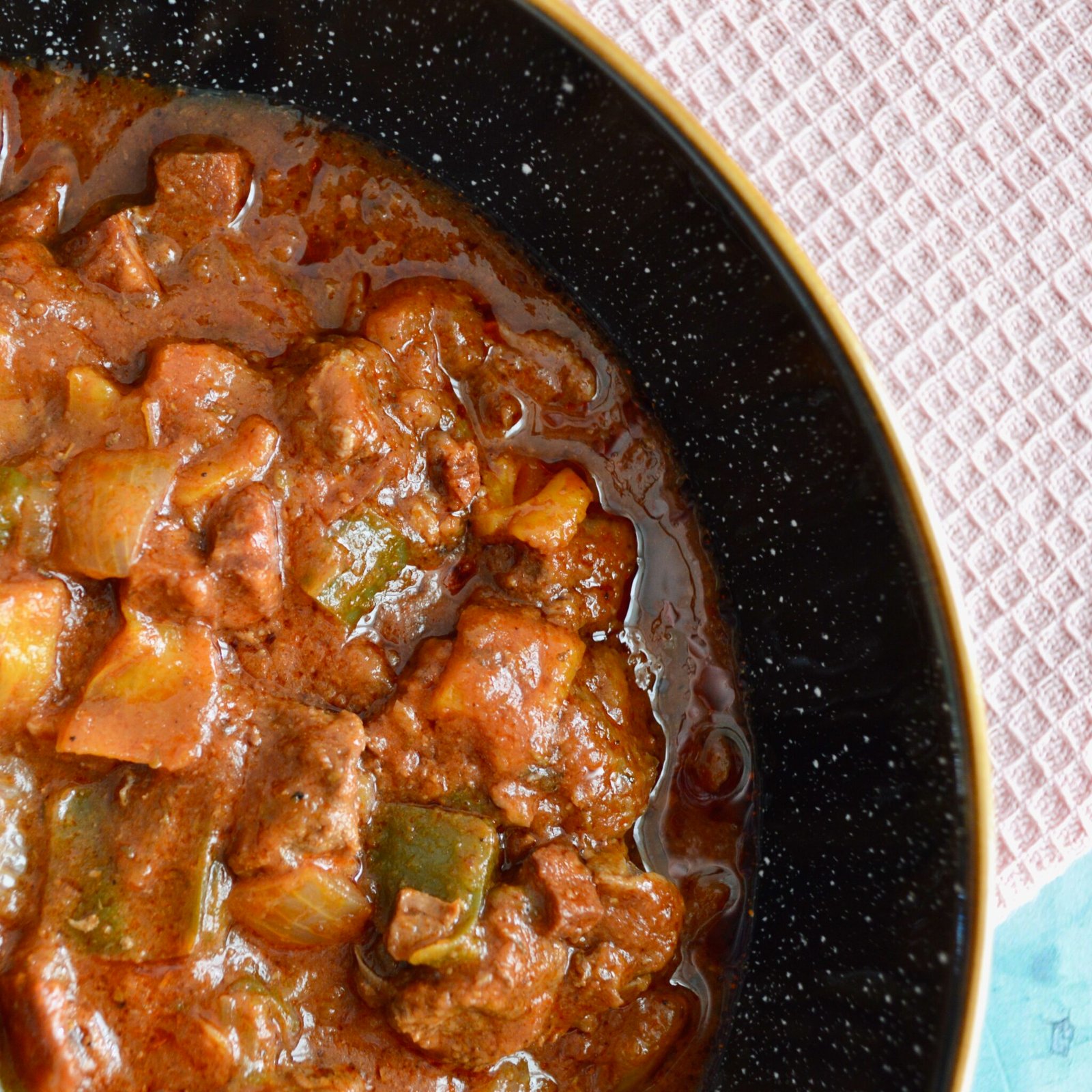 Slow Cooked Beef And Chorizo Stew Fiona Cooks