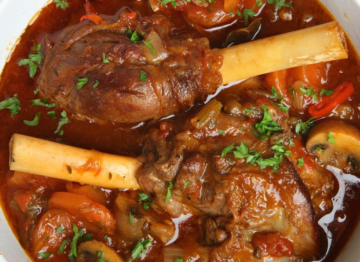 Slow Cooked Lamb Shanks The Smart Slow Cooker