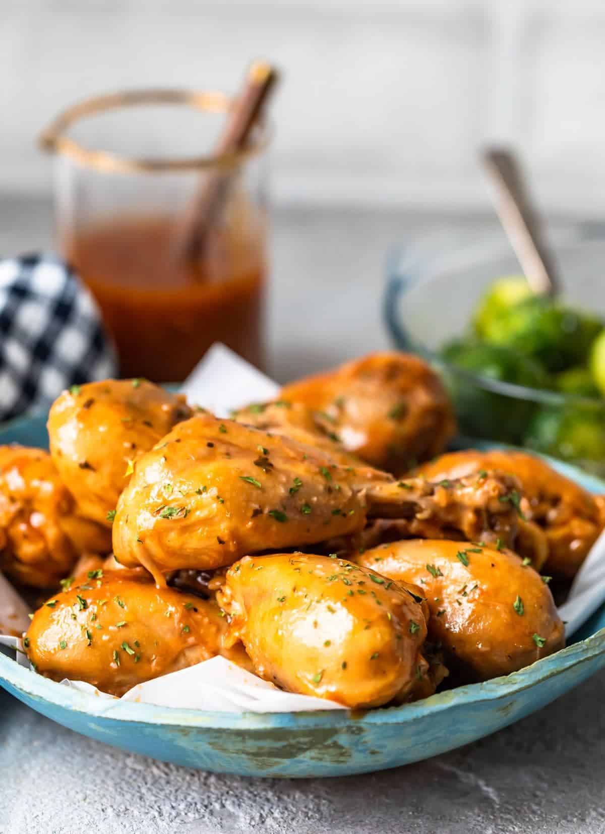 Slow Cooker Bbq Chicken Drumsticks Crock Pot Chicken Legs