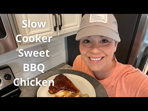 Slow Cooker Bbq Chicken Recipe The Recipe Rebel