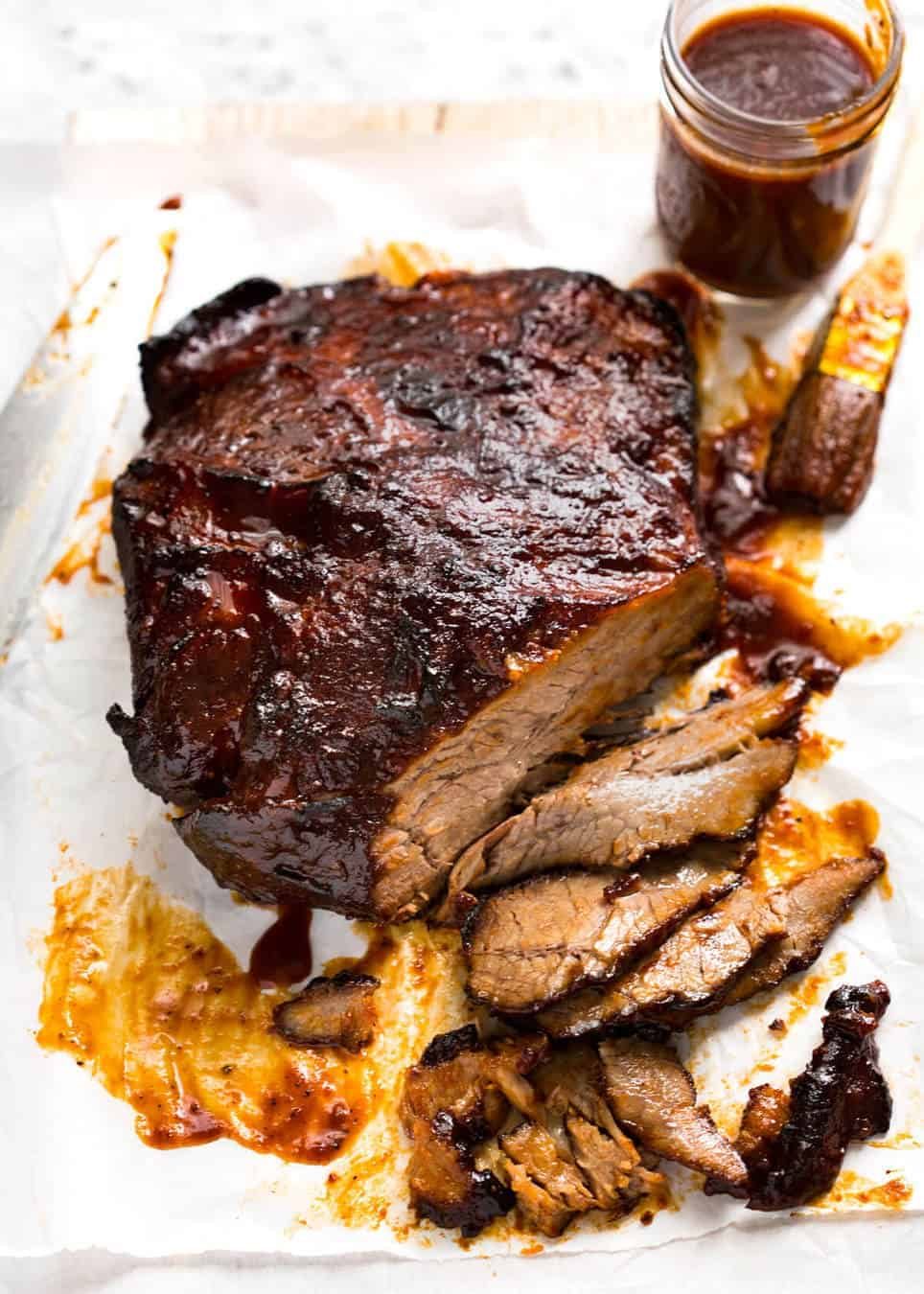 Slow Cooker Beef Brisket With Bbq Sauce The Recipe Critic