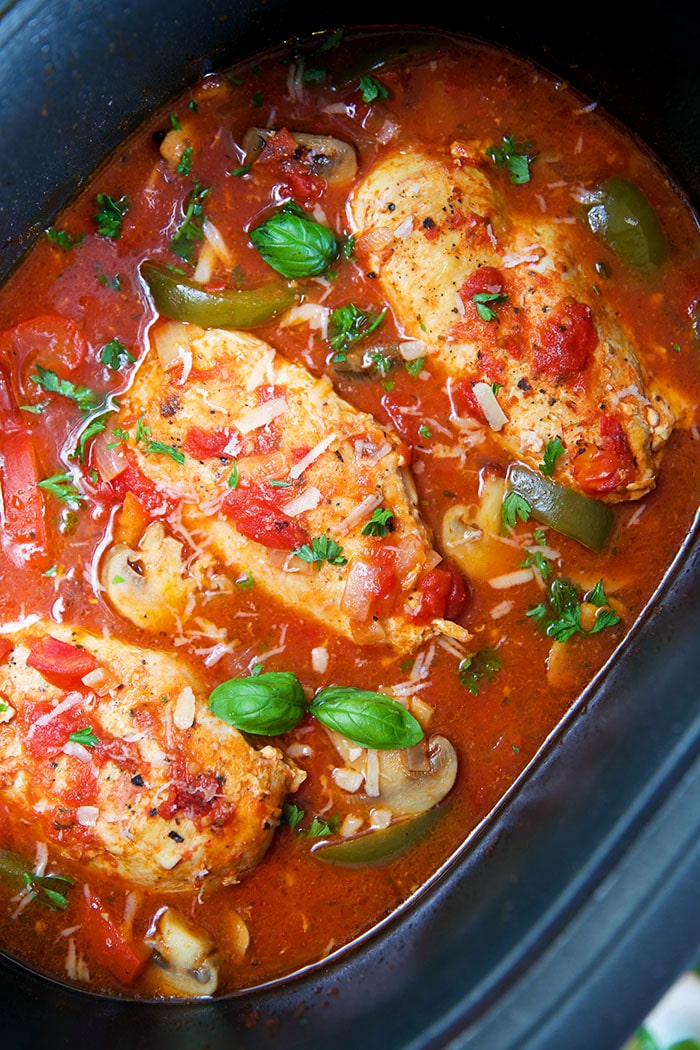 Slow Cooker Chicken Cacciatore Recipe The Suburban Soapbox