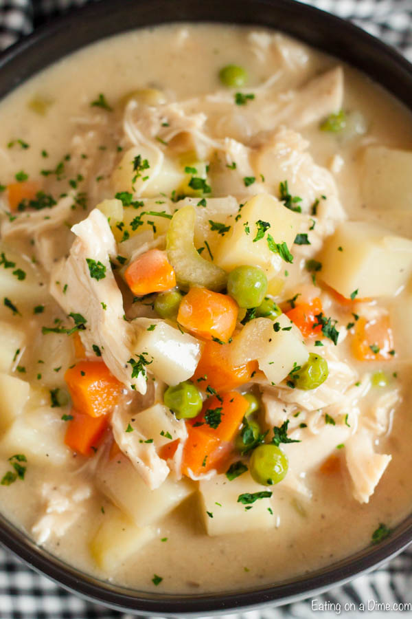 Slow Cooker Chicken Pot Pie Soup Creme De La Crumb