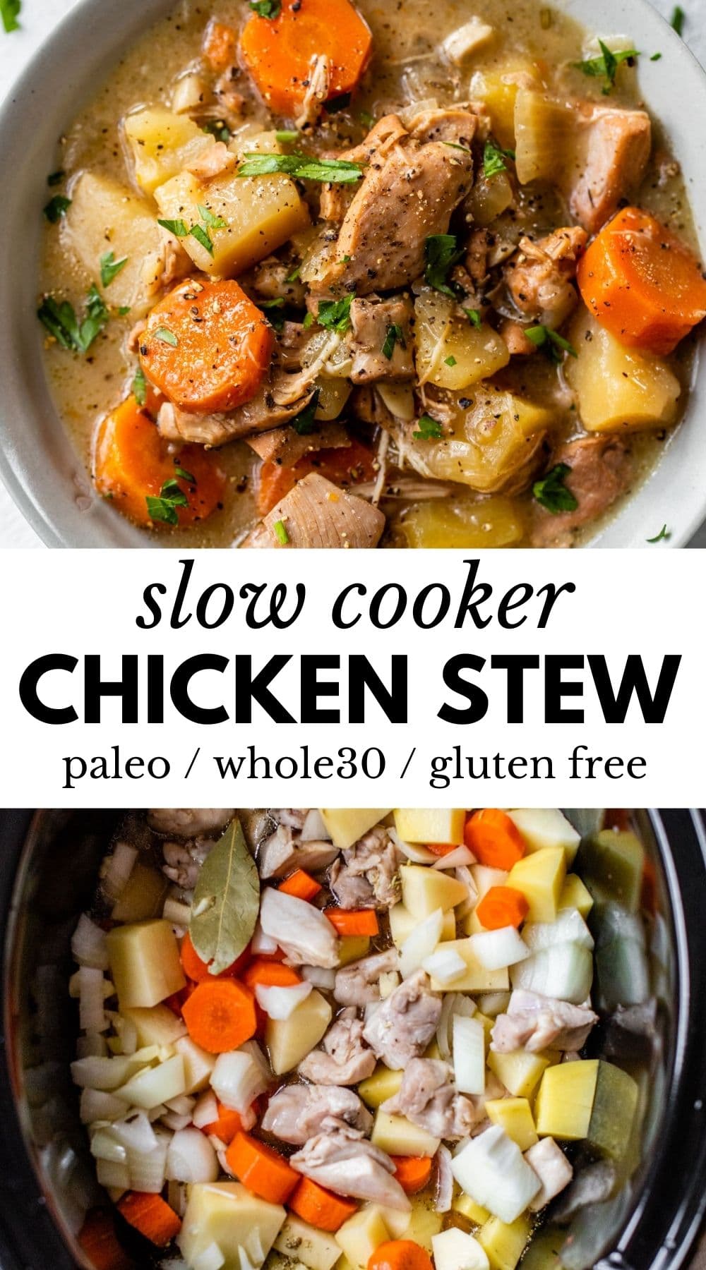 Slow Cooker Chicken Stew The Almond Eater