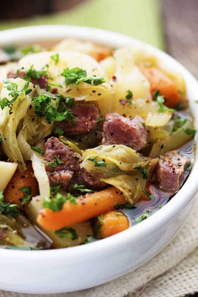 Slow Cooker Corned Beef And Cabbage Stew The Recipe Critic