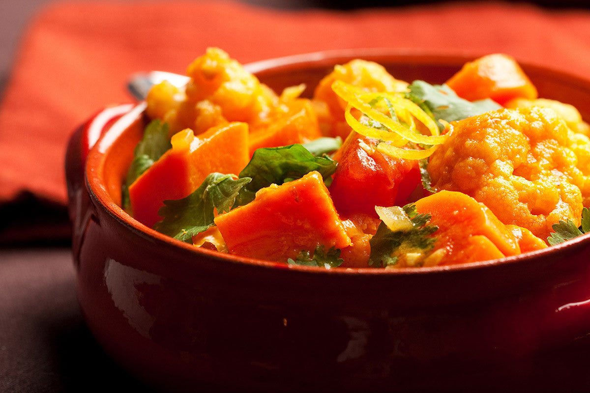 Slow Cooker Delightful Indian Coconut Vegetarian Curry Recipe