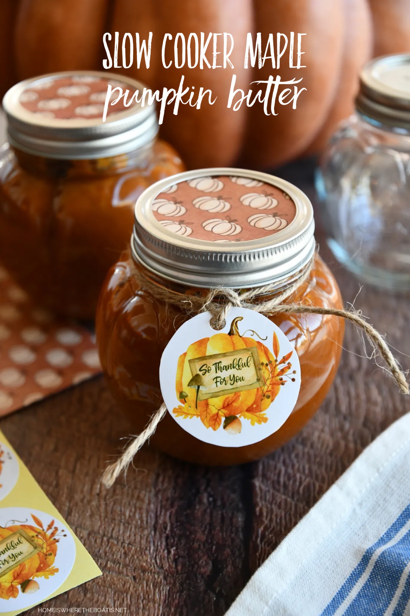 Slow Cooker Maple Pumpkin Butter Foodtalk