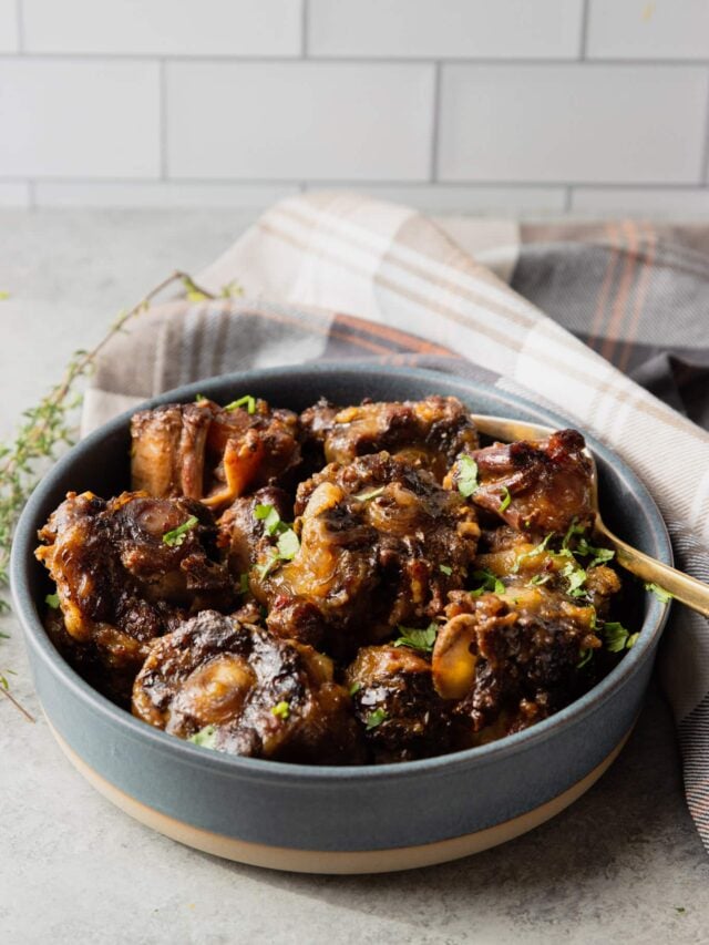 Slow Cooker Oxtail Recipe Garden In The Kitchen