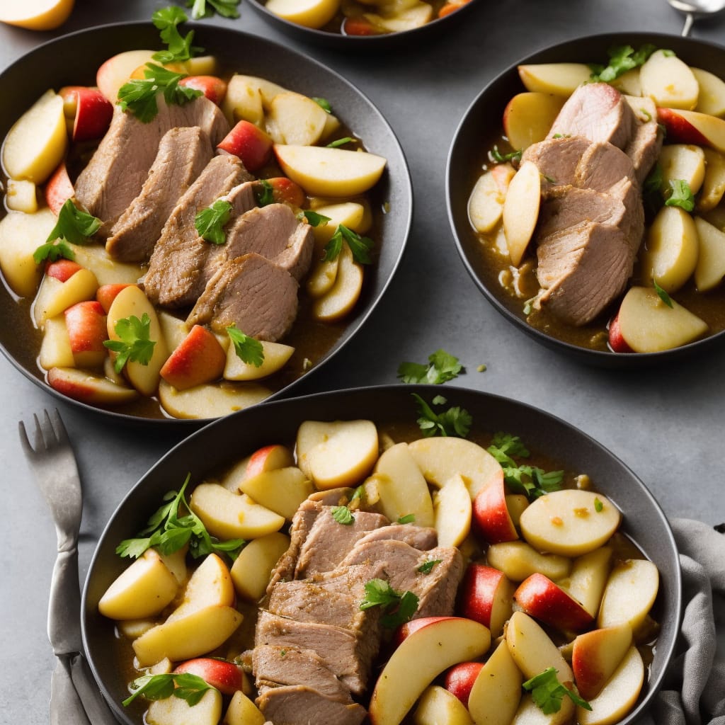 Slow Cooker Pork Fillet With Apples Recipe Recipes Net