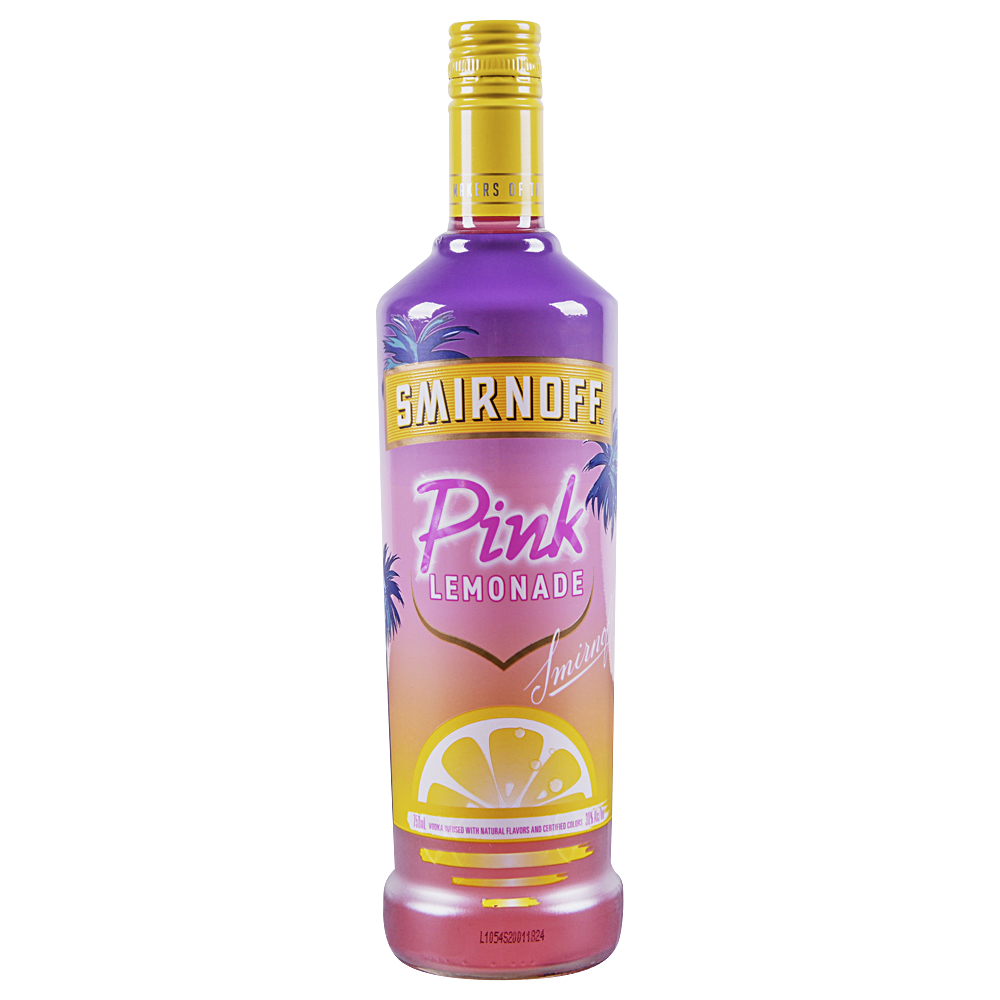 Smirnoff Vodka Pink Lemonade Cocktail Drink Recipe