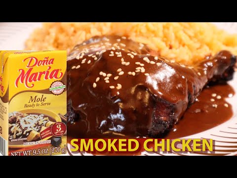 Smoked Chicken Dona Maria Mole Youtube