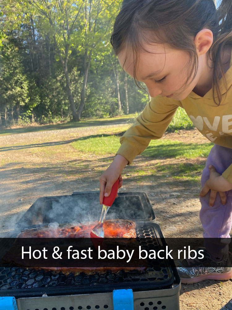 Smoked Hot And Fast Baby Back Ribs Bonappeteach