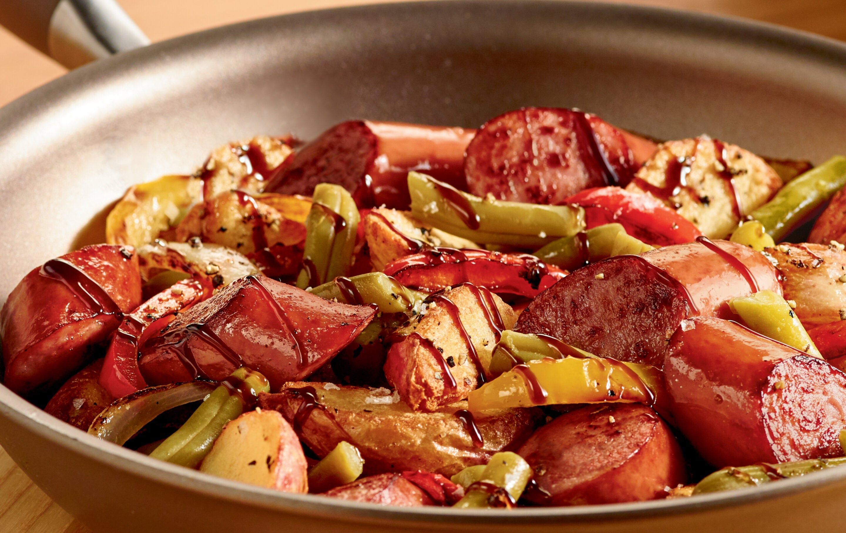 Smoked Sausage And Potato Skillet Recipe Smoked Sausage Recipe