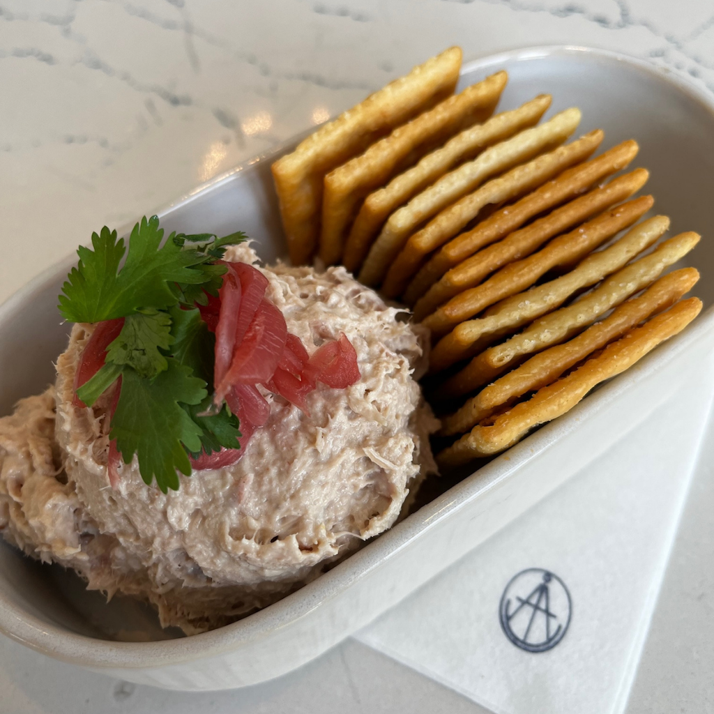 Smoked Tuna Dip With Hot Buttered Saltine Crackers The Local Palate Recipe Smoked Tuna Dip