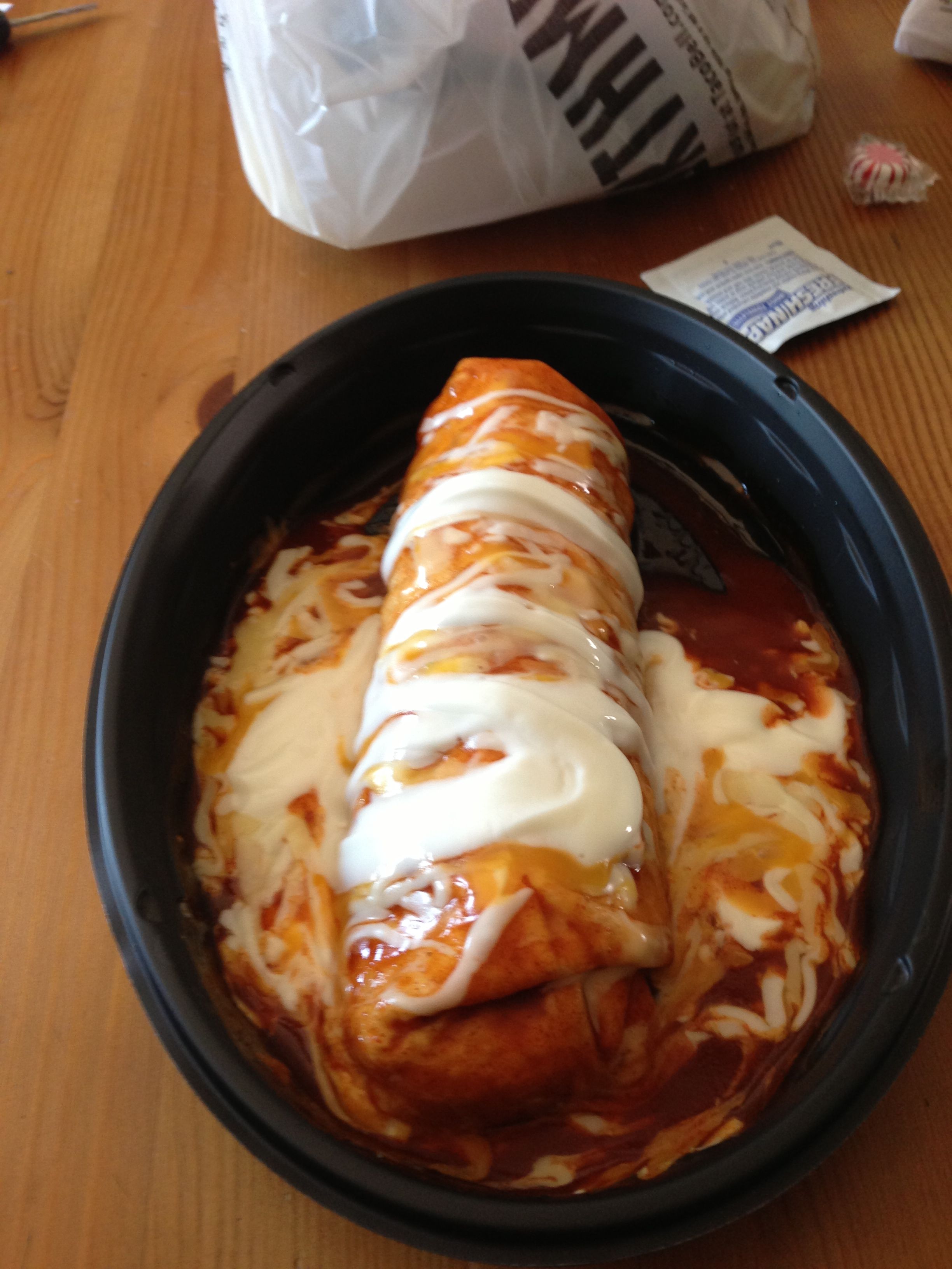 Smothered Steak Burrito Taco Bell Burrito Walls