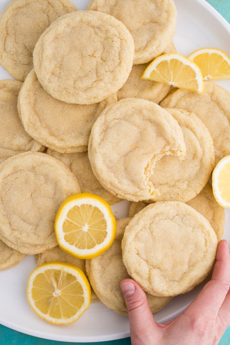 Soft And Chewy Lemon Cookies Are A Crowd Favorite Cookie That You Can