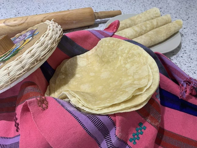 Soft Flour Tortillas Without Shortening Tortillas Sin Manteca Y Rexal