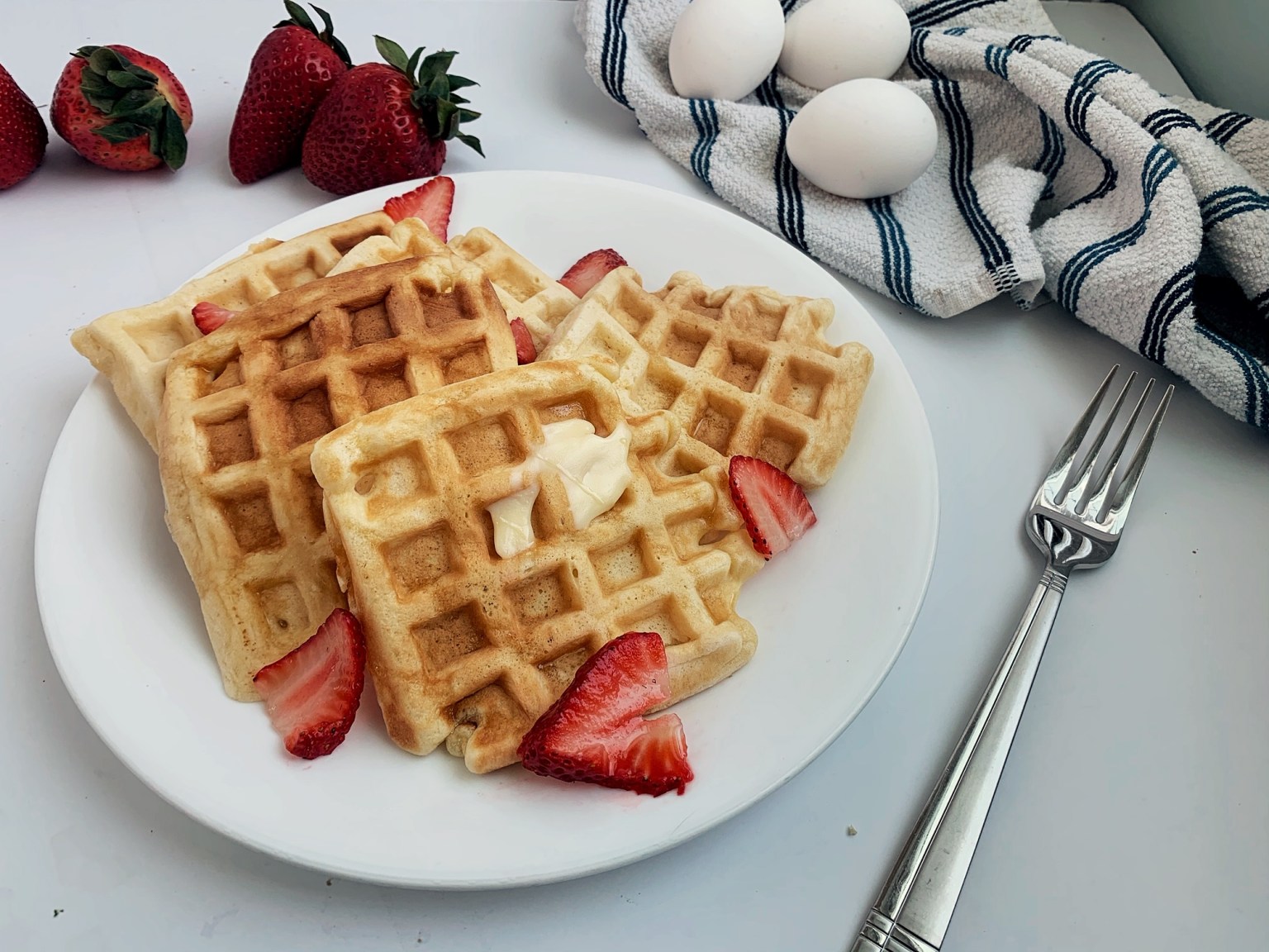 Soft Fluffy Classic Waffles Tidbits By Taylor Recipe Easy