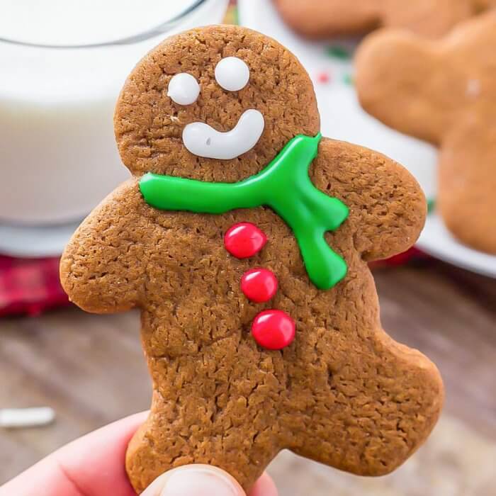 Soft Gingerbread Cookie Recipe Video Lil Luna