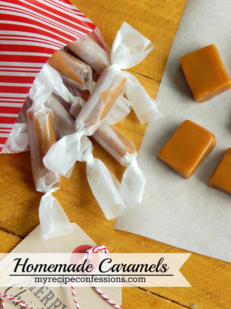 Soft Homemade Caramels Recipe Shugary Sweets