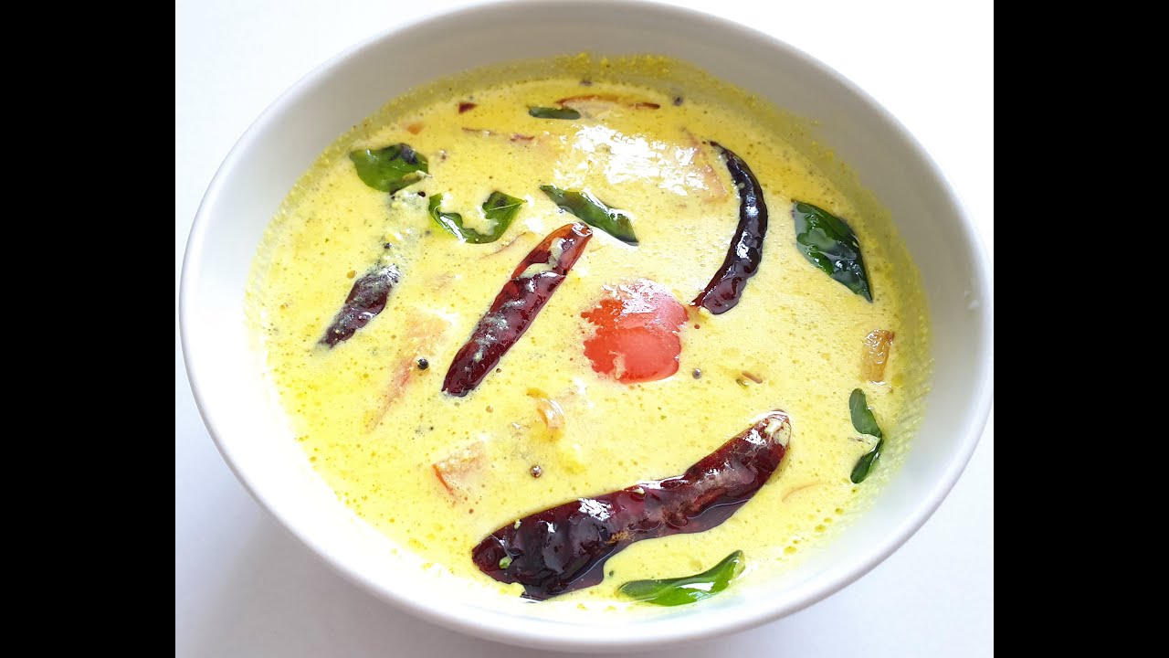 South Indian Yogurt Curry Food Food Youtube