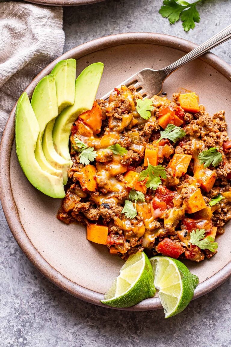 Southwest Ground Beef And Sweet Potato Skillet Recipe Runner