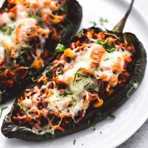 Southwest Stuffed Poblano Peppers Creme De La Crumb