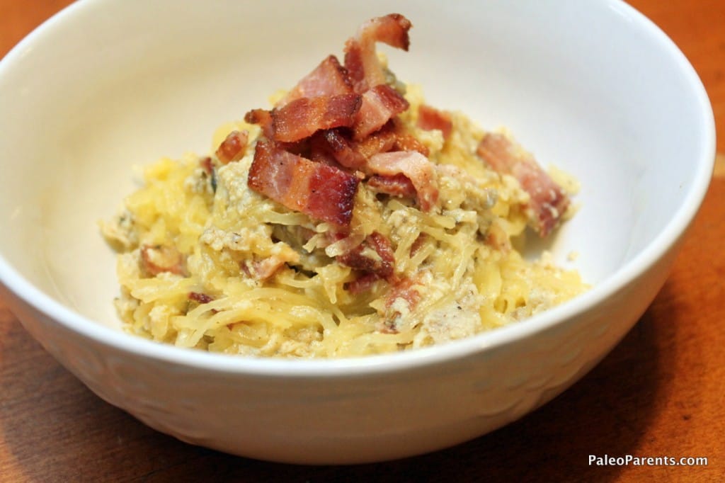 Spaghetti Squash Carbonara Recipe