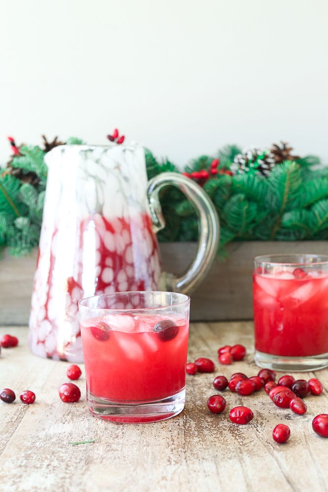 Sparkling Christmas Punch Eat Yourself Skinny