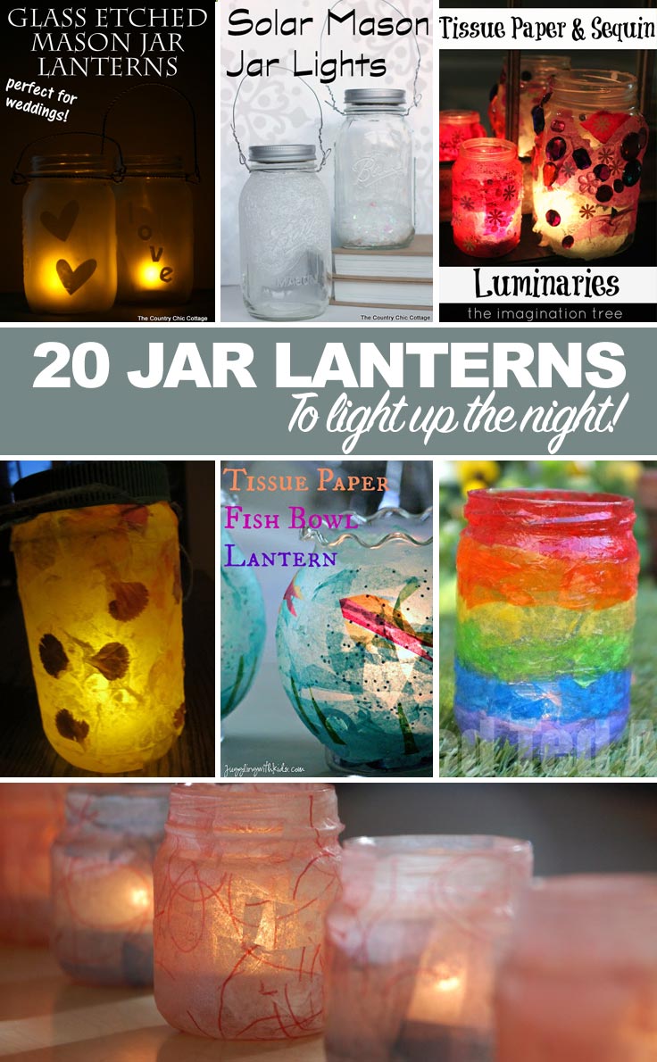 Sparkling Homemade Jar Lantern Candle Jars Jar Jar Lanterns