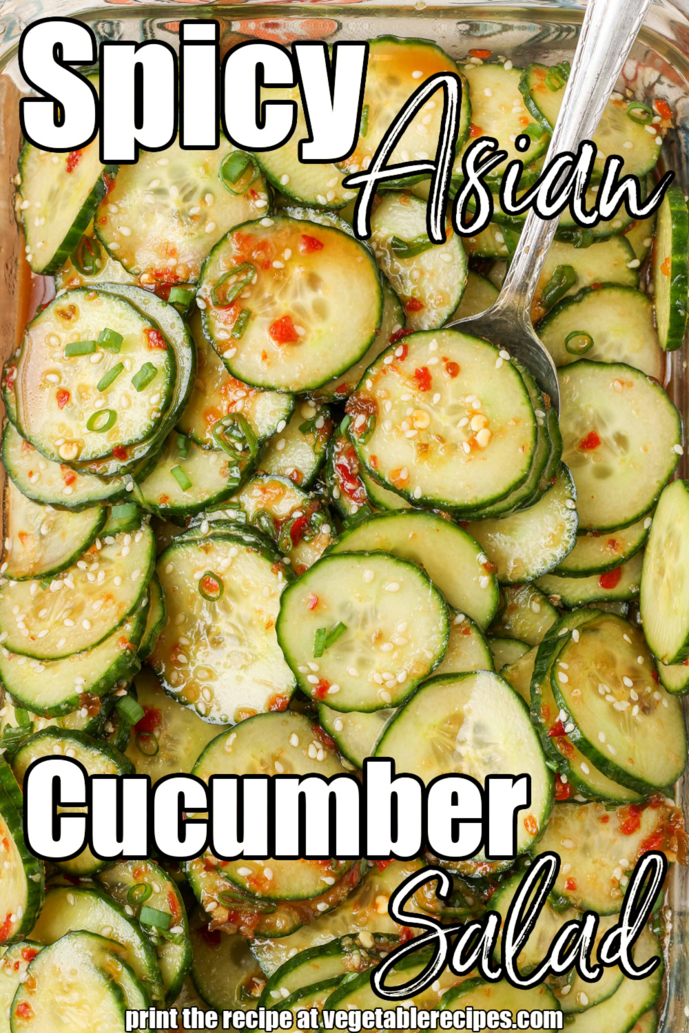 Spicy Asian Cucumber Salad Vegetable Recipes