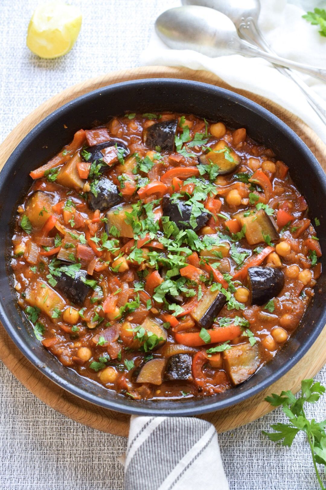 Spicy Aubergine Stew Recipe The Feedfeed Recipe Vegetable Recipes