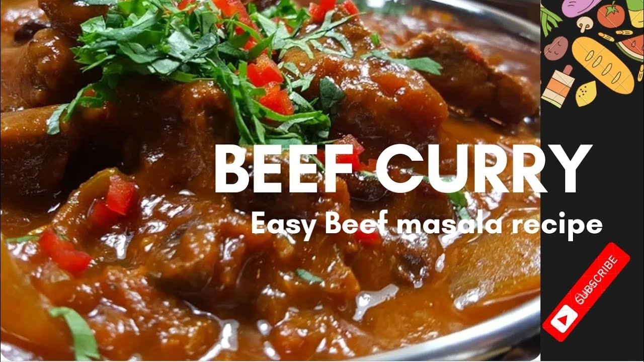 Spicy Beef Curry Recipe Kerala Style Beef Masala Recipe Yummy Tummy