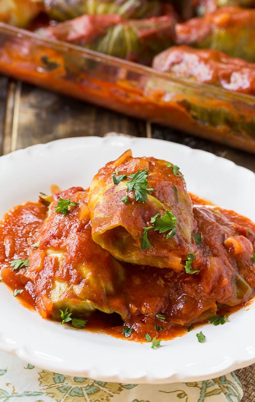 Spicy Cabbage Rolls Recipe Big Y