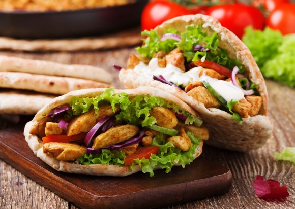 Spicy Chicken Pitta Pockets Heart Uk