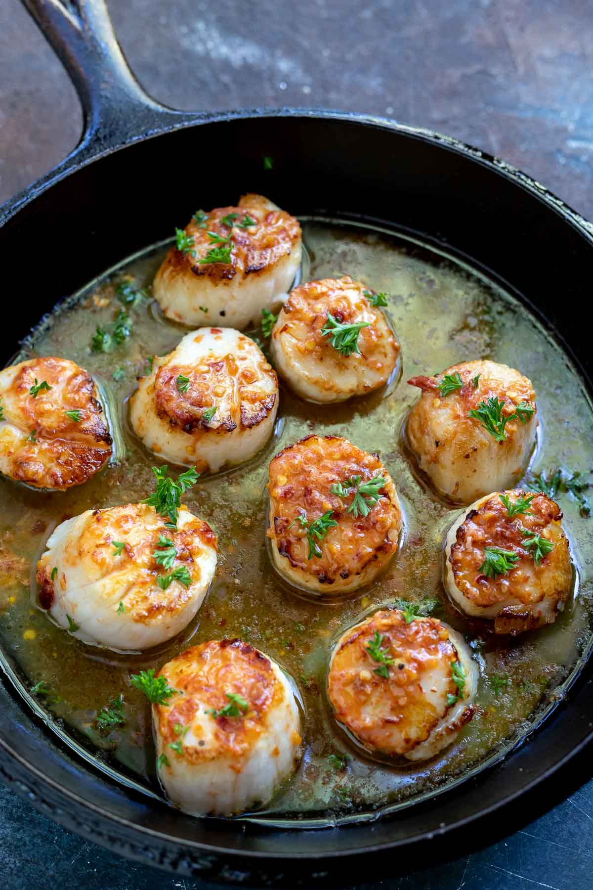 Spicy Pan Seared Scallops Wonkywonderful