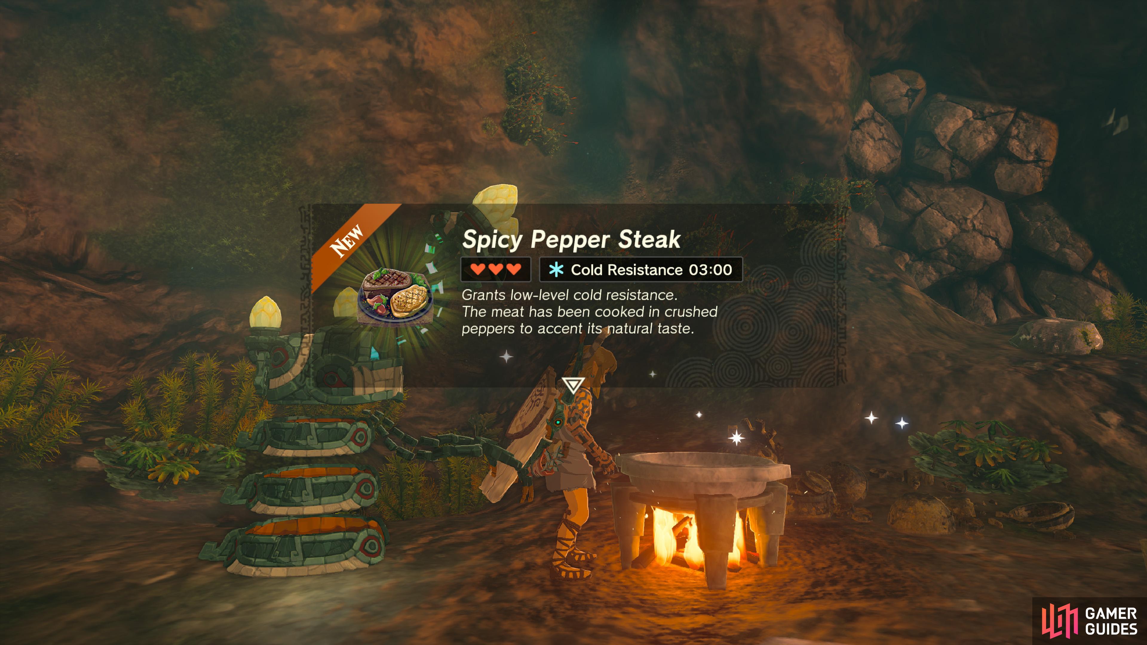 Spicy Pepper The Legend Of Zelda Tears Of The Kingdom Database Gamer Guides