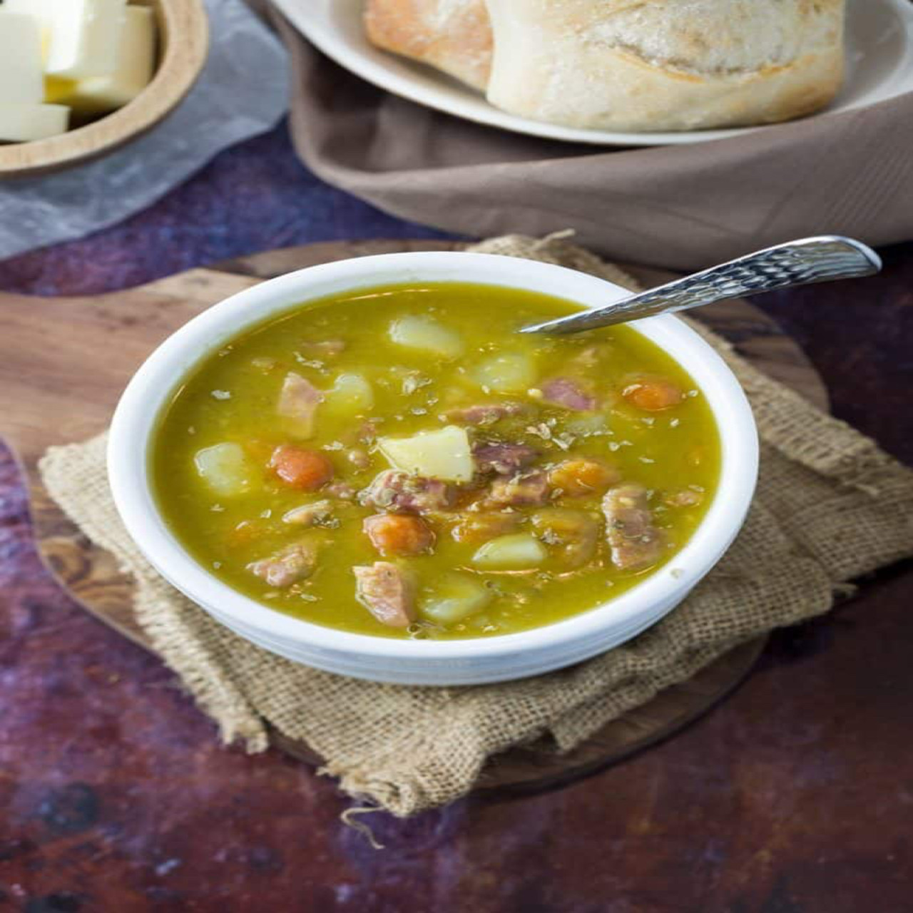 Split Pea Soup With Ham Recipe Pea And Ham Soup Ham Soup Split Pea Soup Recipe