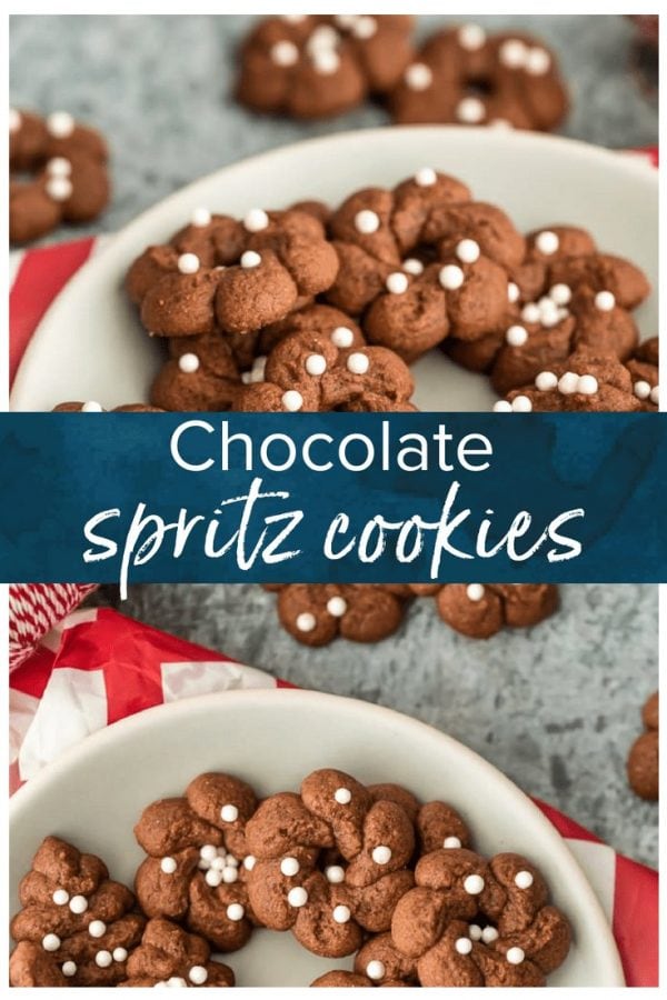 Spritz Cookie Recipe Gluten Free Chocolate Spritz Cookies